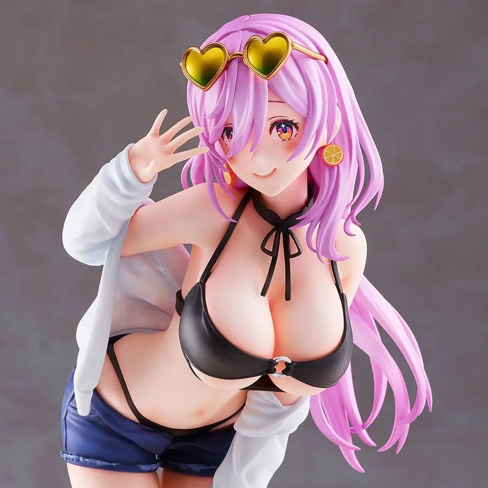 Original Character PVC Statue Nishizawa 5 Illustration Thirty Eco 27 cm product photo