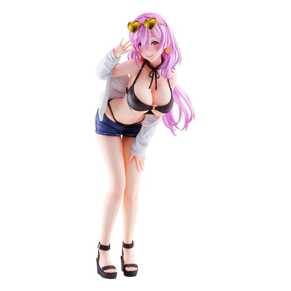 Original Character PVC Statue Nishizawa 5 Illustration Thirty Eco 27 cm product photo