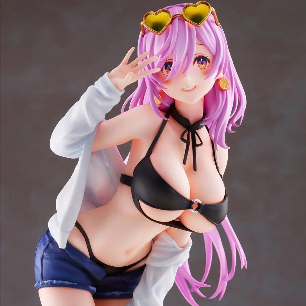 Original Character PVC Statue Nishizawa 5 Illustration Thirty Eco 27 cm product photo