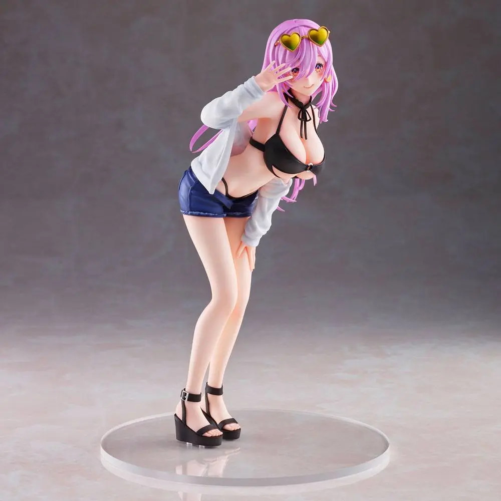 Original Character PVC Statue Nishizawa 5 Illustration Thirty Eco 27 cm product photo