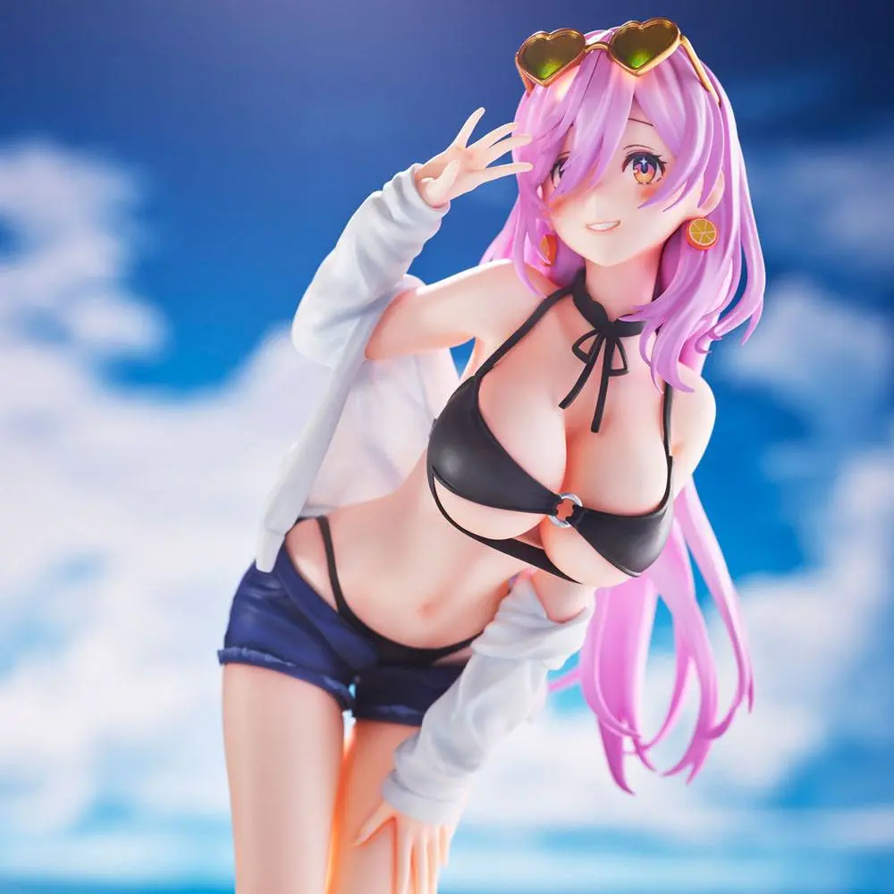 Original Character PVC Statue Nishizawa 5 Illustration Thirty Eco 27 cm product photo