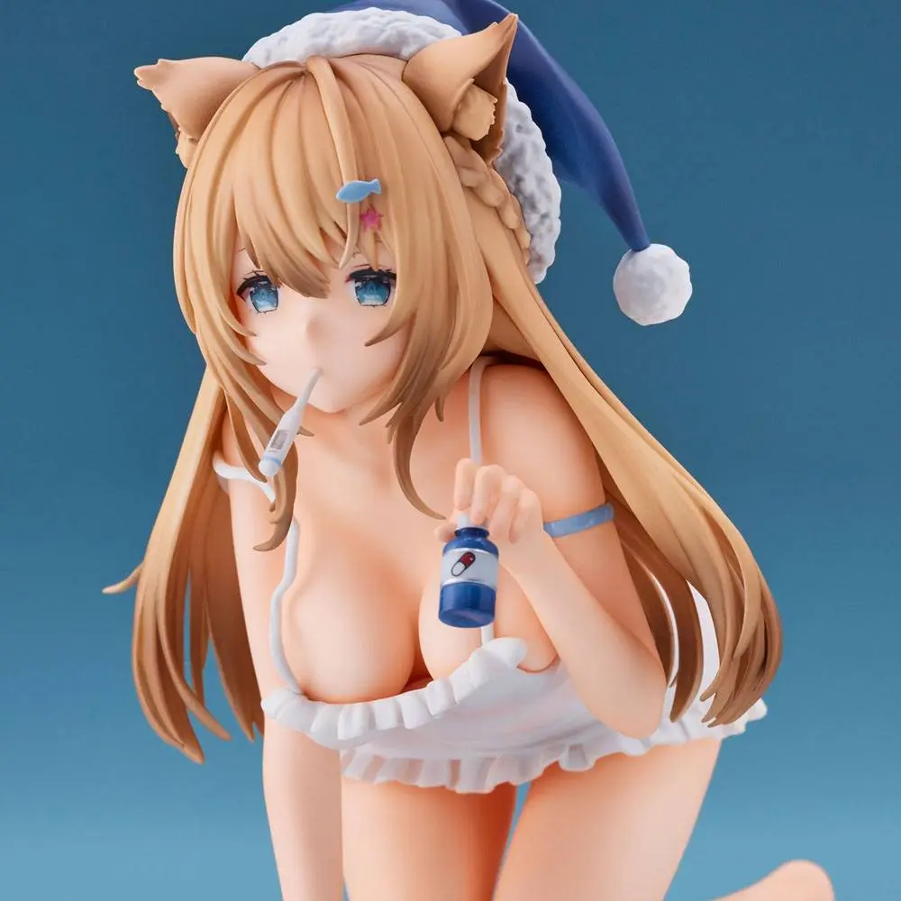 Original Character PVC Statue Onetsuneko Colon-chan Illustration by Necomi 15 cm product photo