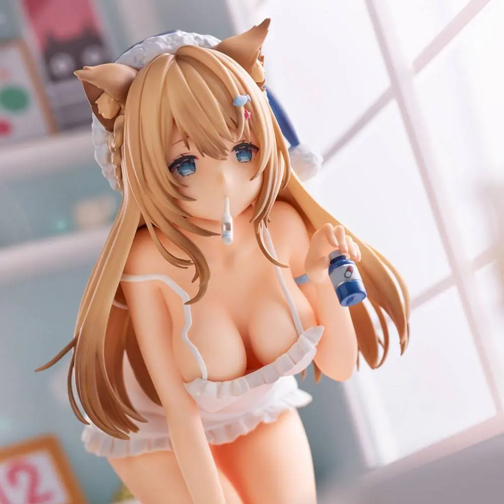 Original Character PVC Statue Onetsuneko Colon-chan Illustration by Necomi 15 cm product photo