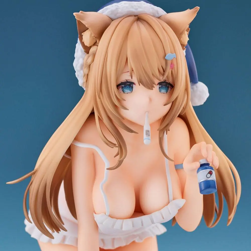 Original Character PVC Statue Onetsuneko Colon-chan Illustration by Necomi 15 cm product photo