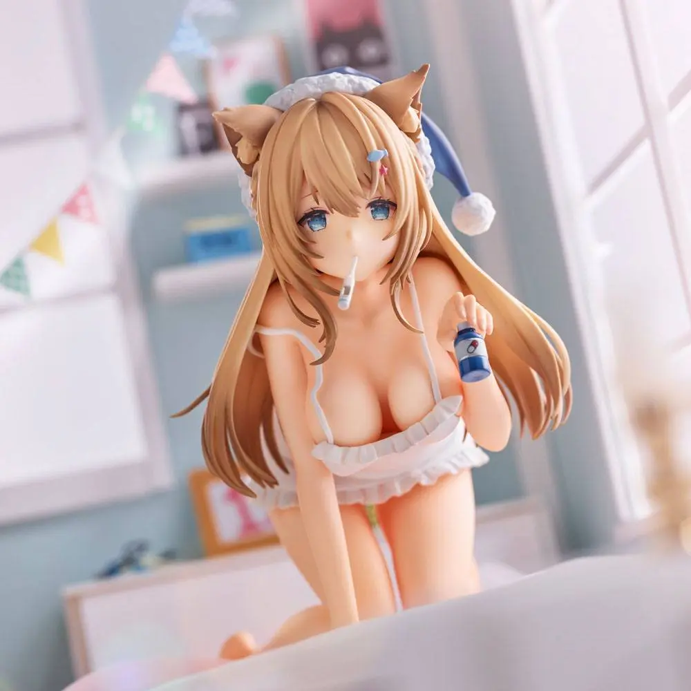Original Character PVC Statue Onetsuneko Colon-chan Illustration by Necomi 15 cm product photo