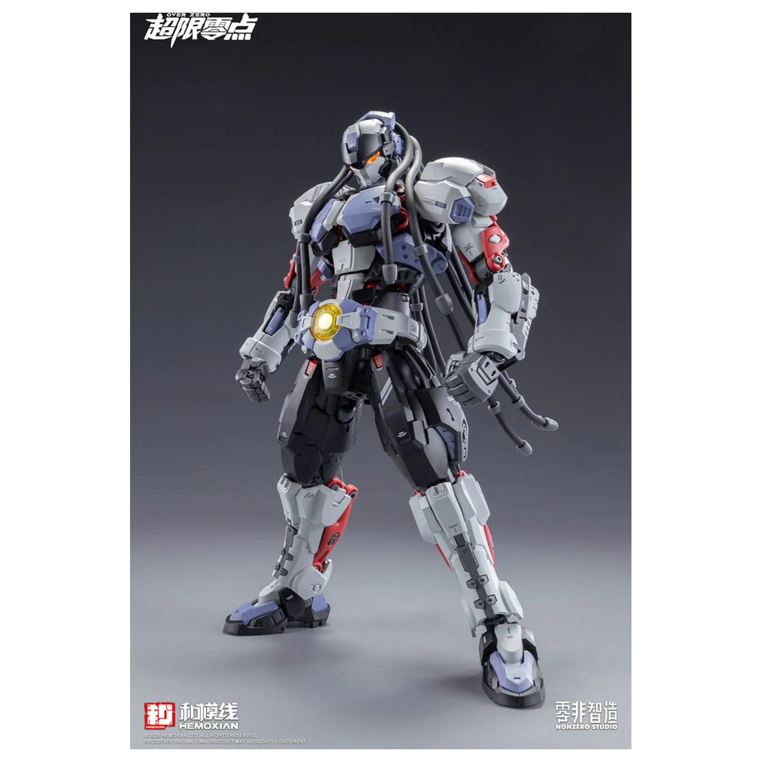 Original Character Over Zero Series Model Kit 1/10 Baki 21 cm      product photo