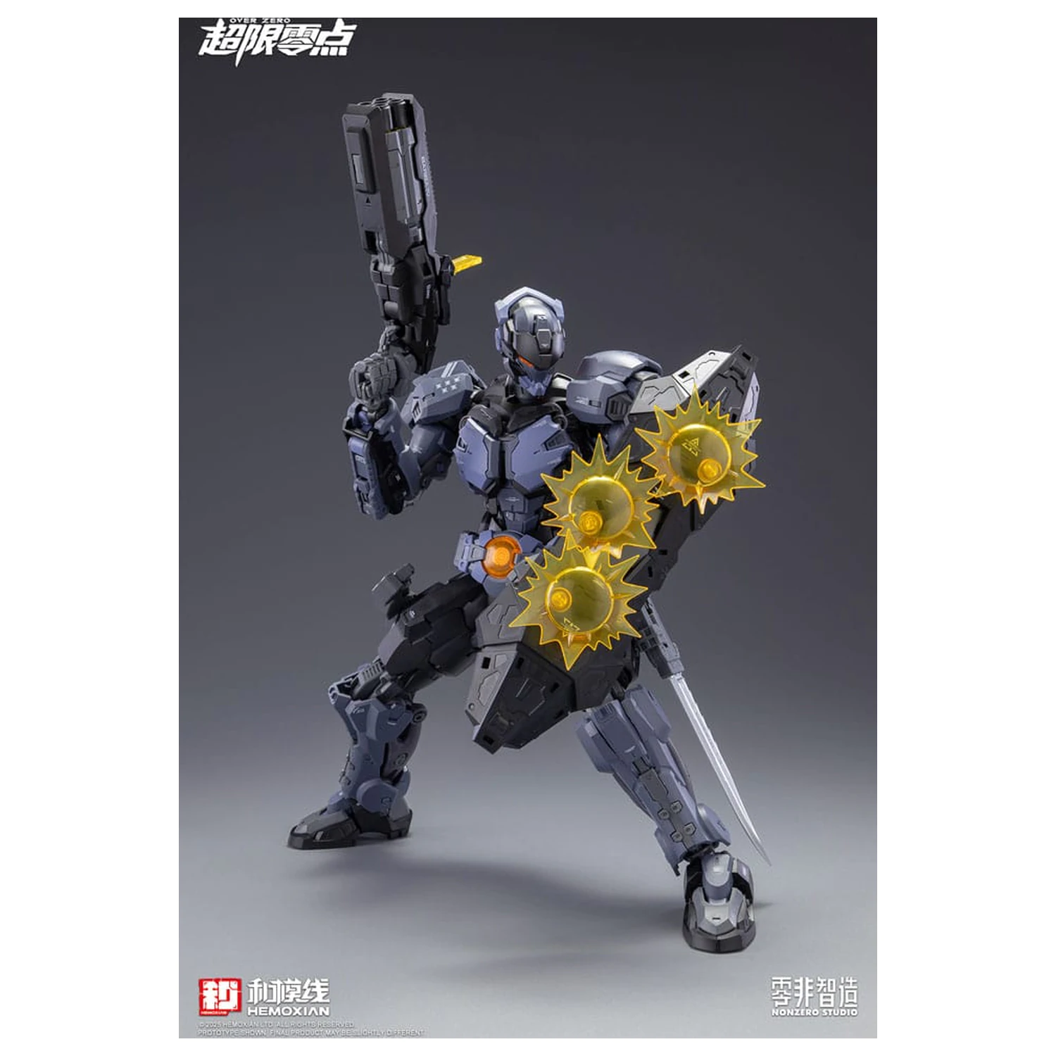 Original Character Over Zero Series Model Kit 1/10 Baki 21 cm      product photo