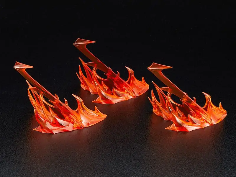 Original Character Parts for MODEROID Figures Flame Effect (re-run) 8 cm product photo