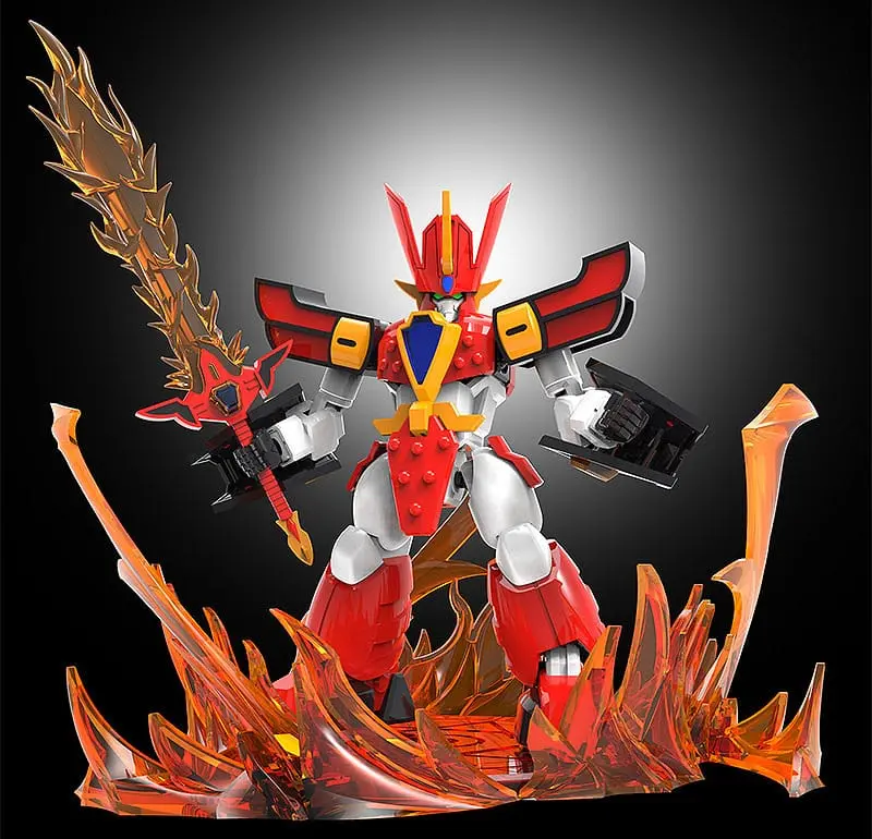 Original Character Parts for MODEROID Figures Flame Effect (re-run) 8 cm product photo