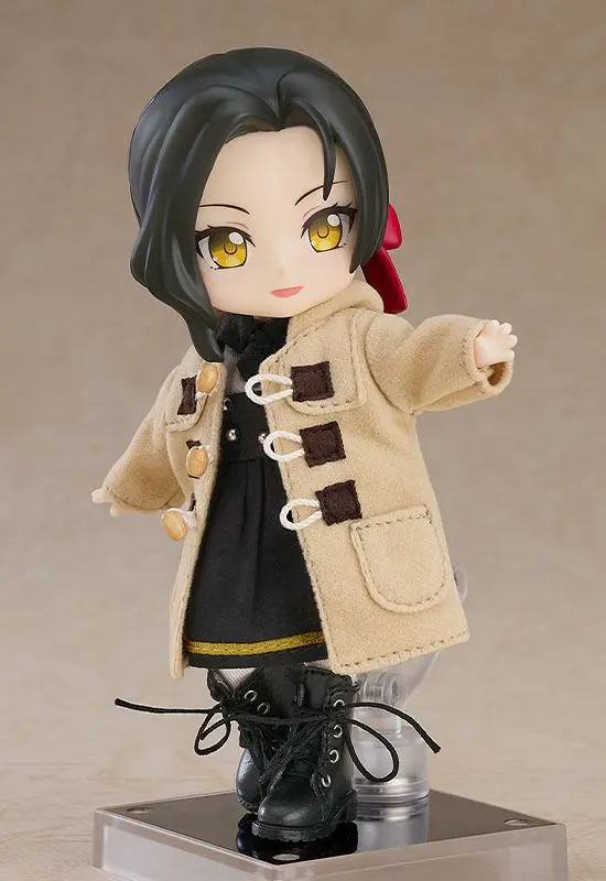 Original Character Parts for Nendoroid Doll Figures Warm Clothing Set: Boots & Duffle Coat (Beige) termékfotó