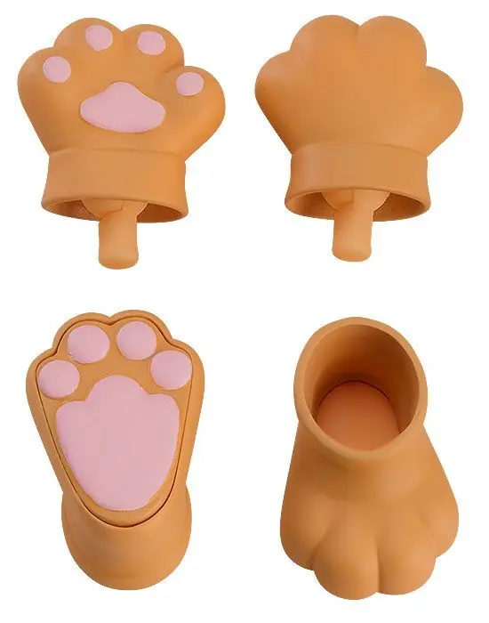 Original Character Parts for Nendoroid Doll Figures Animal Hand Parts Set (Brown) product photo