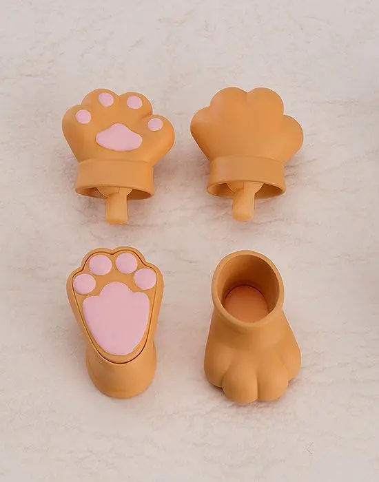 Original Character Parts for Nendoroid Doll Figures Animal Hand Parts Set (Brown) product photo