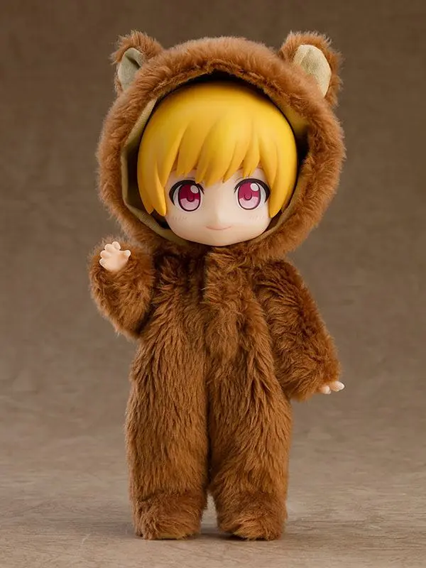 Original Character Parts for Nendoroid Doll Figures Kigurumi Pajamas (Bear - Brown) product photo
