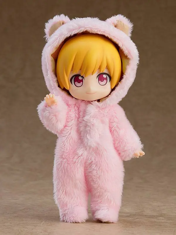 Original Character Parts for Nendoroid Doll Figures Kigurumi Pajamas (Bear - Pink) product photo