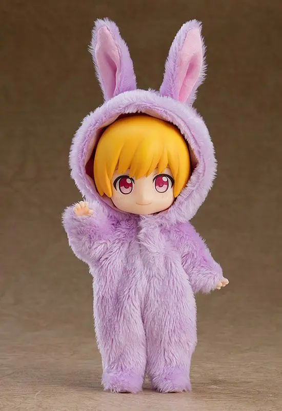 Original Character Parts for Nendoroid Doll Figures Kigurumi Pajamas (Rabbit - Purple) product photo