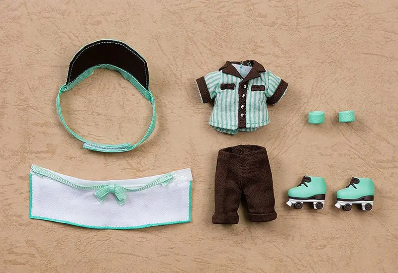 Original Character Parts for Nendoroid Doll Figures Outfit Set: Diner - Boy (Green) product photo