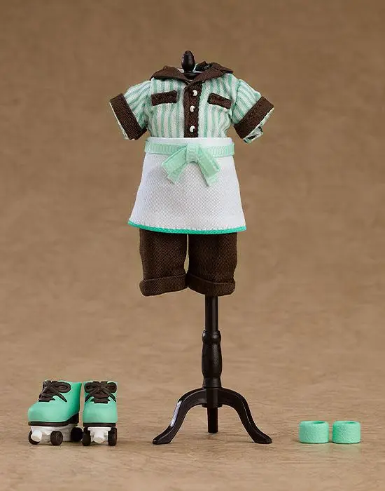 Original Character Parts for Nendoroid Doll Figures Outfit Set: Diner - Boy (Green) product photo