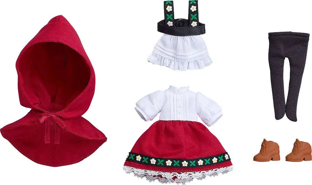 Original Character Parts for Nendoroid Doll Figures Outfit Set (Little Red Riding Hood: Rose) product photo
