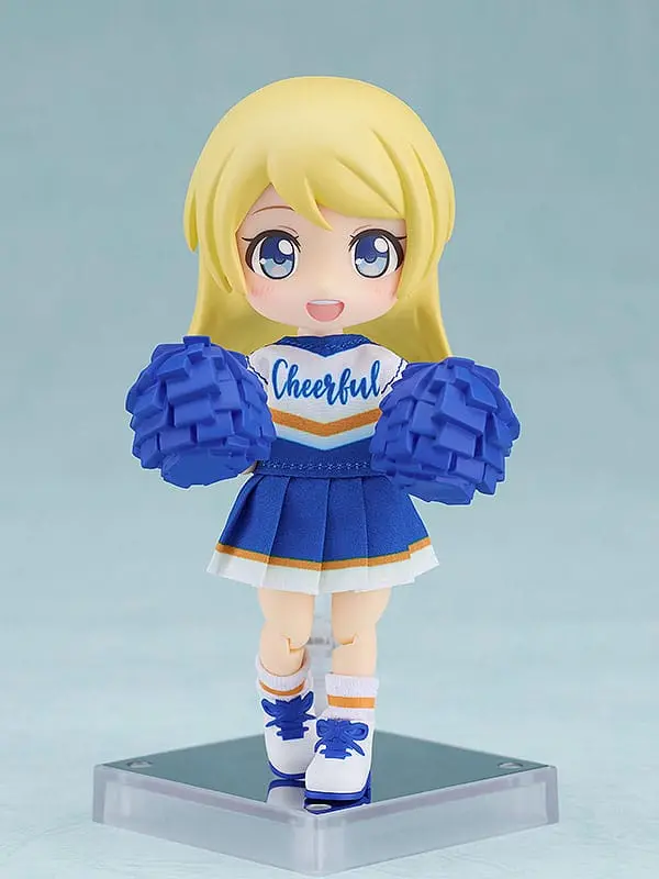 Original Character Parts for Nendoroid Doll Figures Outfit Set: Cheerleader (Blue) product photo