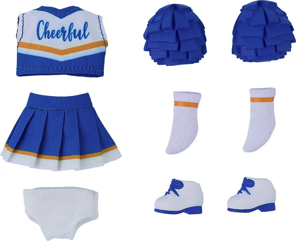 Original Character Parts for Nendoroid Doll Figures Outfit Set: Cheerleader (Blue) product photo