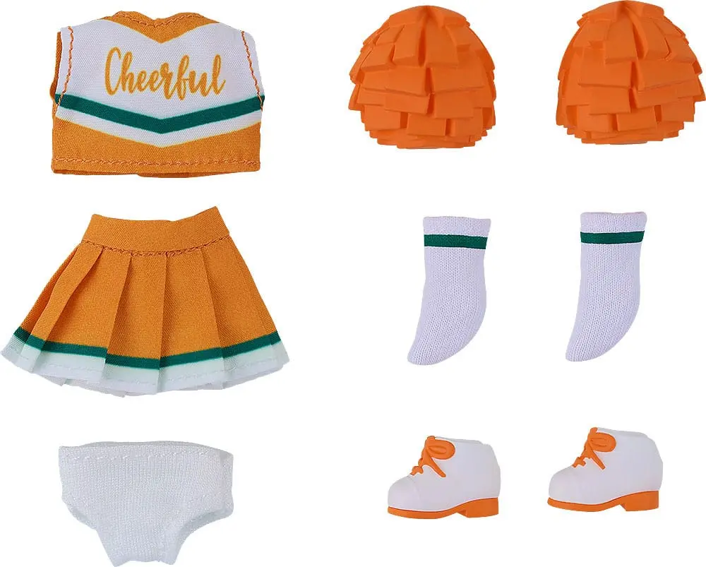 Original Character Parts for Nendoroid Doll Figures Outfit Set: Cheerleader (Orange) product photo