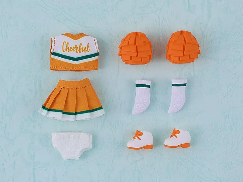 Original Character Parts for Nendoroid Doll Figures Outfit Set: Cheerleader (Orange) product photo