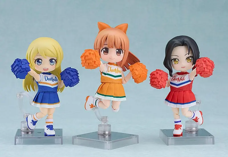 Original Character Parts for Nendoroid Doll Figures Outfit Set: Cheerleader (Red) product photo