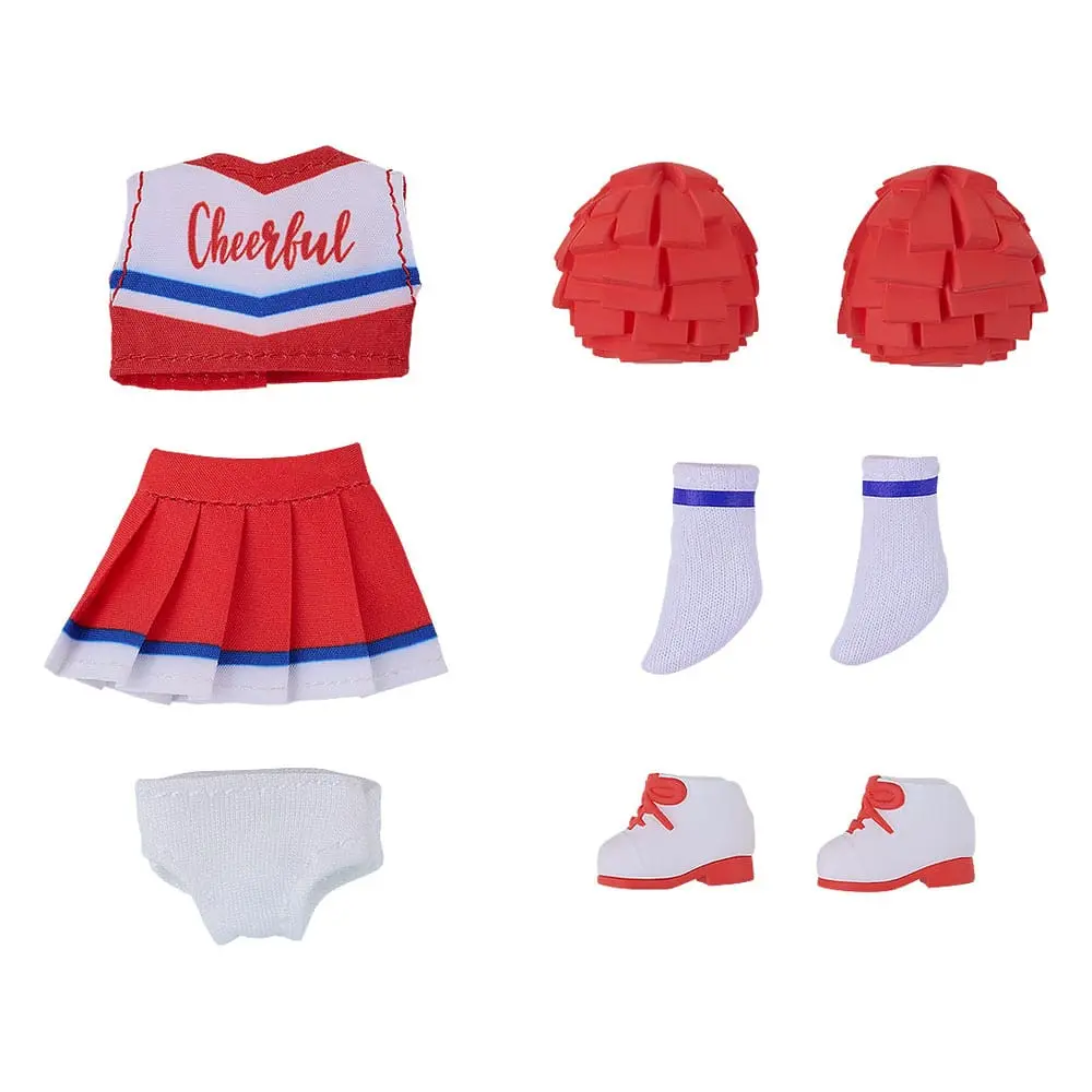 Original Character Parts for Nendoroid Doll Figures Outfit Set: Cheerleader (Red) product photo