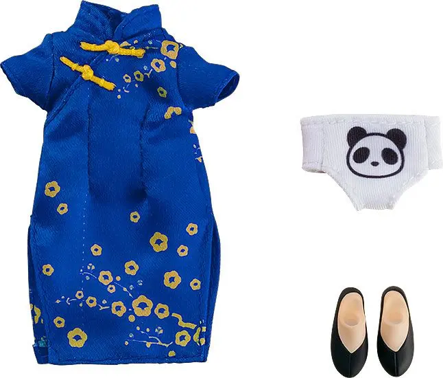 Original Character Parts for Nendoroid Doll Figures Outfit Set: Chinese Dress (Blue) product photo
