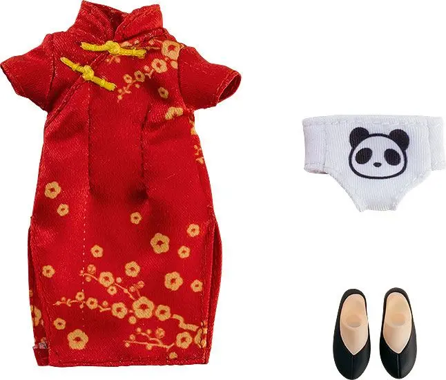 Original Character Parts for Nendoroid Doll Figures Outfit Set: Chinese Dress (Red) product photo