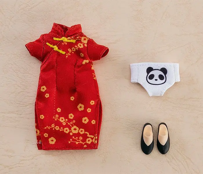 Original Character Parts for Nendoroid Doll Figures Outfit Set: Chinese Dress (Red) product photo