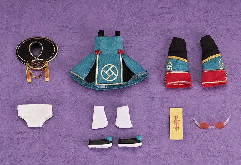 Original Character Parts for Nendoroid Doll Figures Outfit Set: Chinese-Style Jiangshi Twins (Ginger) product photo