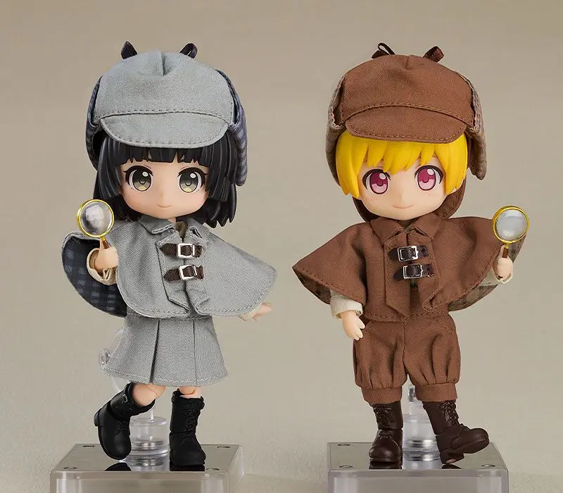 Original Character Parts for Nendoroid Doll Figures Outfit Set Detective - Boy (Brown) termékfotó