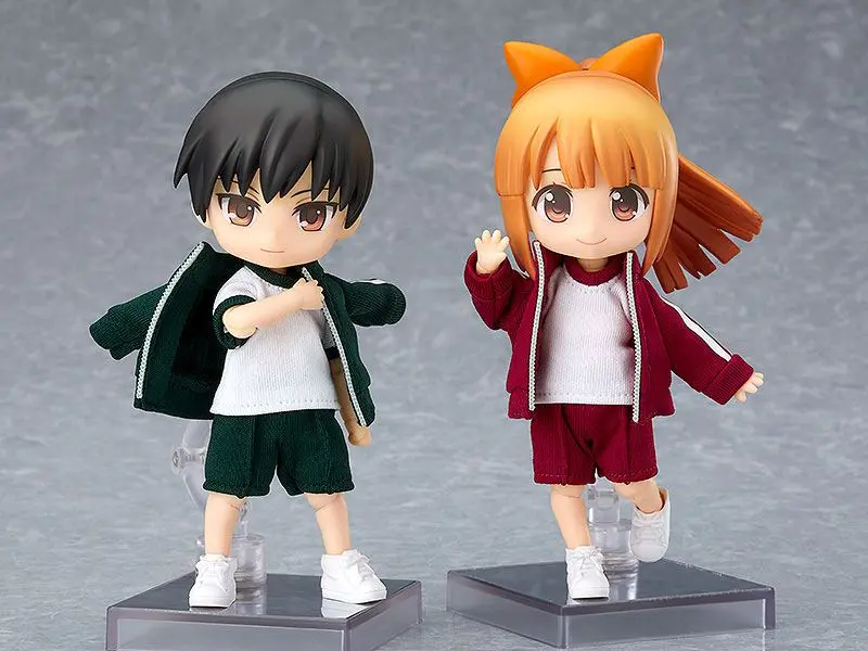 Original Character Parts for Nendoroid Doll Figures Outfit Set (Gym Clothes - Red) product photo