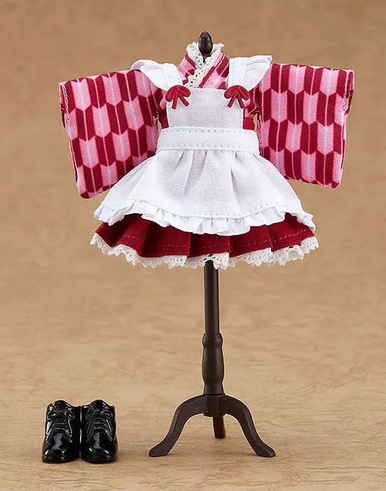 Original Character Parts for Nendoroid Doll Figures Outfit Set Japanese-Style Maid Pink product photo