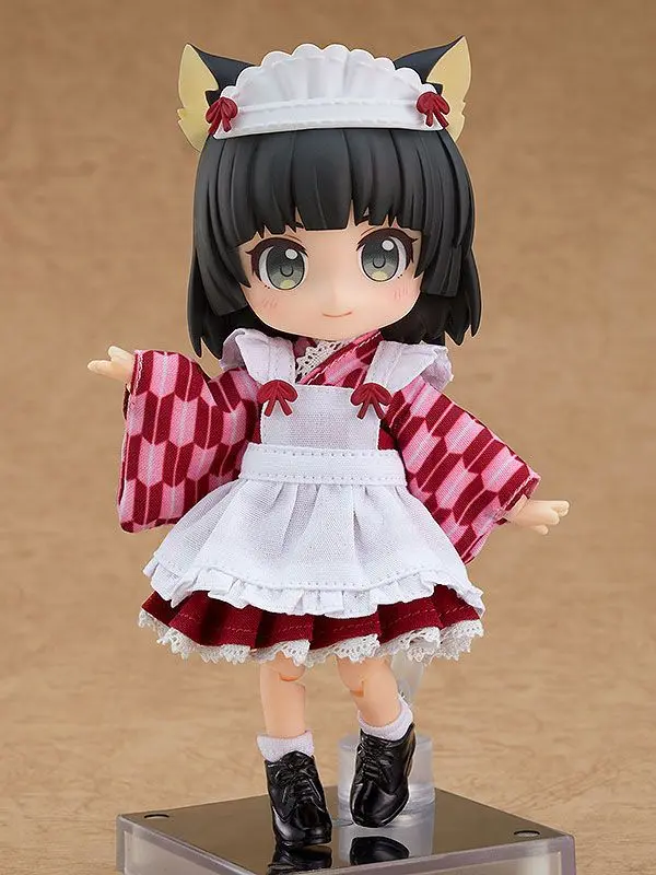 Original Character Parts for Nendoroid Doll Figures Outfit Set Japanese-Style Maid Pink product photo