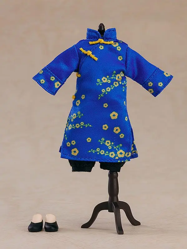 Original Character Parts for Nendoroid Doll Figures Outfit Set: Long Length Chinese Outfit (Blue) termékfotó