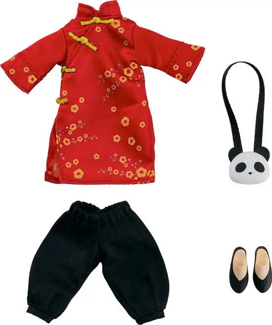 Original Character Parts for Nendoroid Doll Figures Outfit Set: Long Length Chinese Outfit (Red) product photo