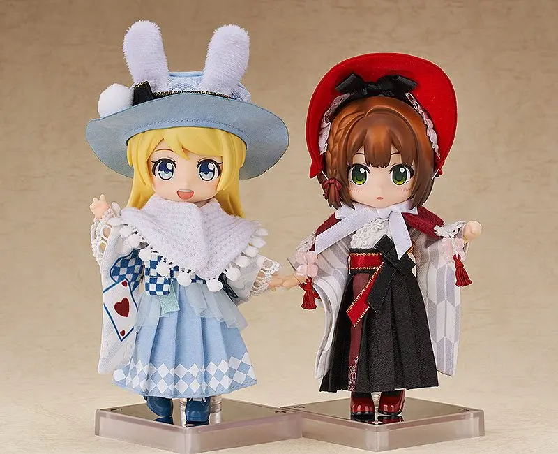 Original Character Parts for Nendoroid Doll Figures Outfit Set Rose: Japanese Dress Ver. product photo