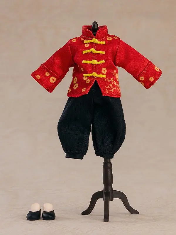 Original Character Parts for Nendoroid Doll Figures Outfit Set: Short Length Chinese Outfit (Red) product photo