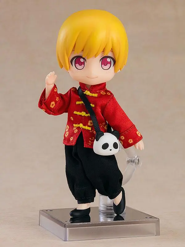Original Character Parts for Nendoroid Doll Figures Outfit Set: Short Length Chinese Outfit (Red) product photo