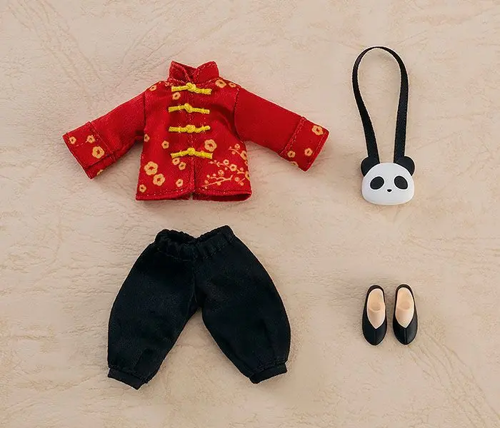 Original Character Parts for Nendoroid Doll Figures Outfit Set: Short Length Chinese Outfit (Red) product photo