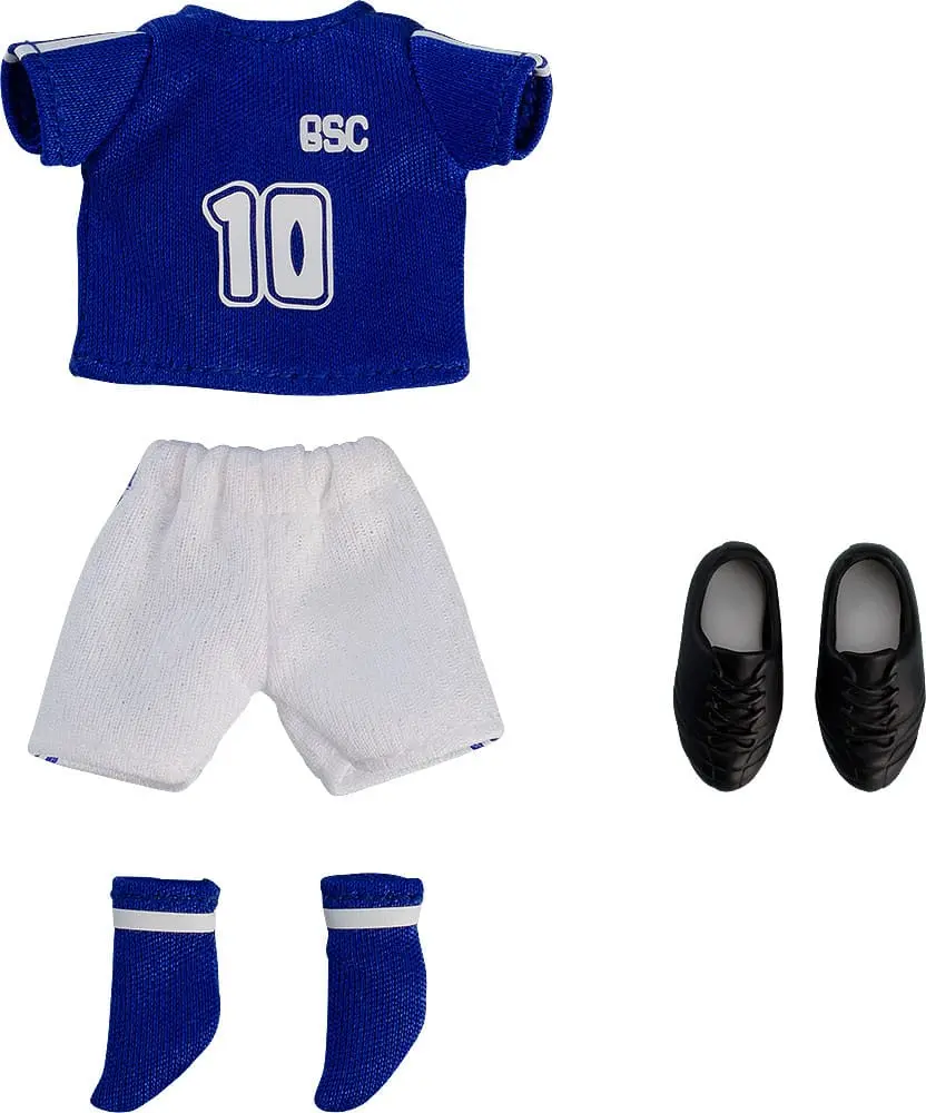 Original Character Parts for Nendoroid Doll Figures Outfit Set: Soccer Uniform (Blue) product photo