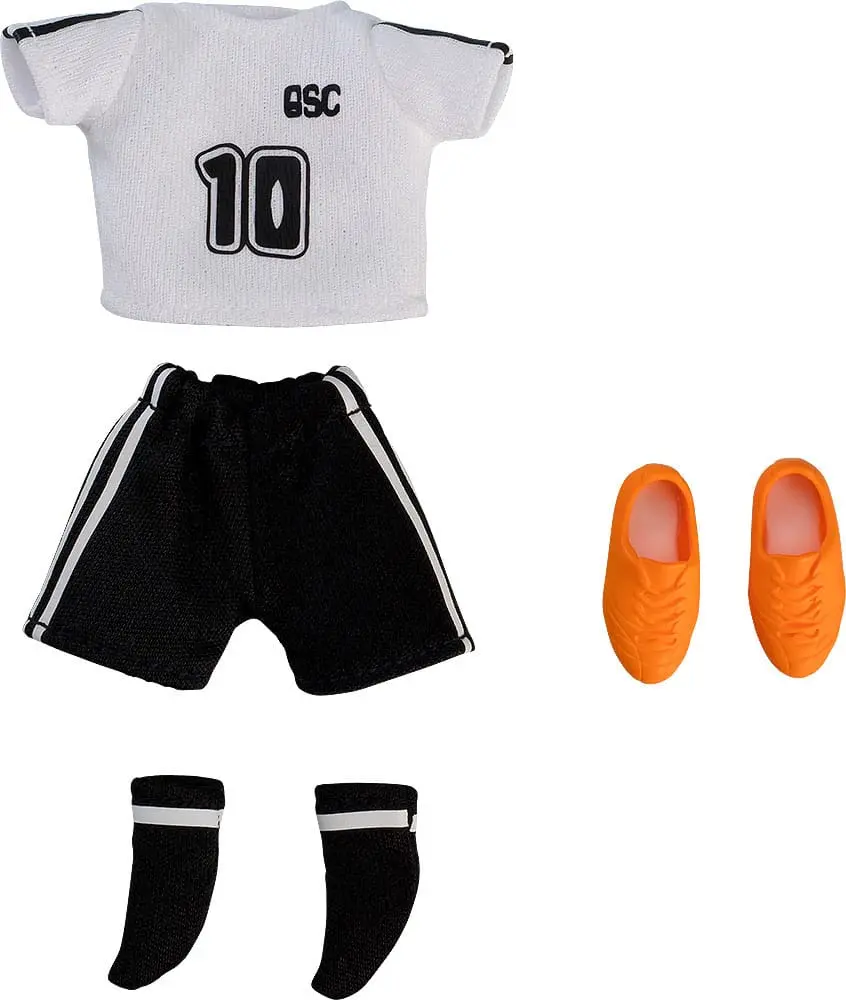 Original Character Parts for Nendoroid Doll Figures Outfit Set: Soccer Uniform (White) product photo