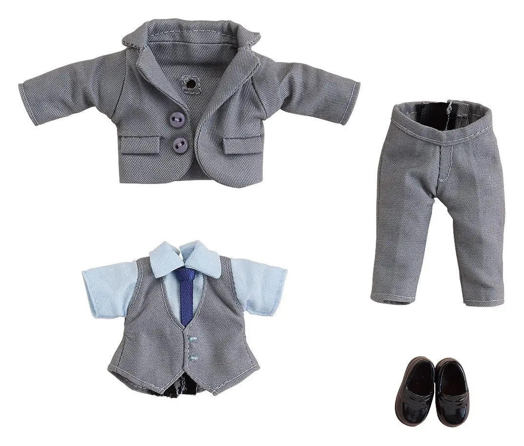 Original Character Parts for Nendoroid Doll Figures Outfit Set: Suit (Gray) (Re-Run) product photo