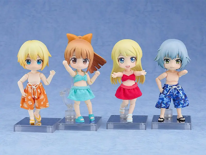 Original Character Parts for Nendoroid Doll Figures Outfit Set: Swimsuit - Boy (Camouflage) product photo