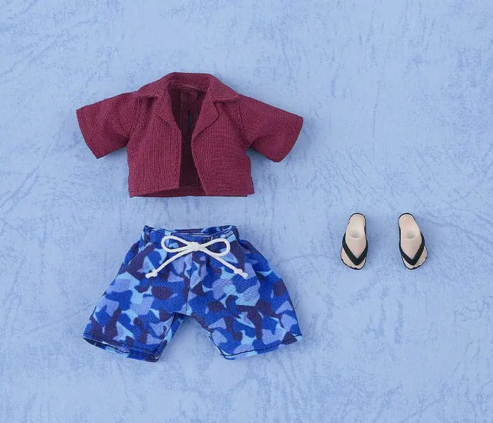Original Character Parts for Nendoroid Doll Figures Outfit Set: Swimsuit - Boy (Camouflage) product photo