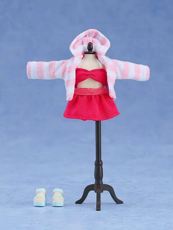 Original Character Parts for Nendoroid Doll Figures Outfit Set: Swimsuit - Girl (Red) product photo