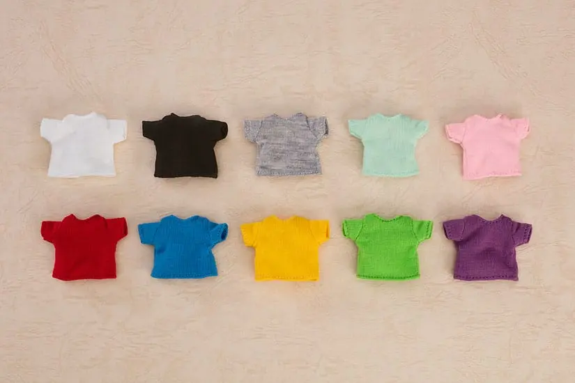 Original Character Parts for Nendoroid Doll Figures Outfit Set: T-Shirt (Yellow) product photo