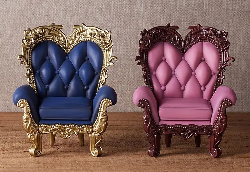 Original Character Parts for Pardoll Babydoll Figures Antique Chair: Indigo product photo